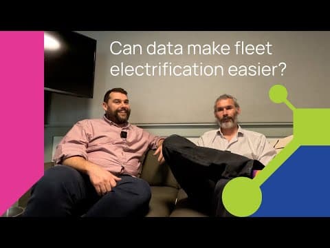 Can data make fleet electrification easier?